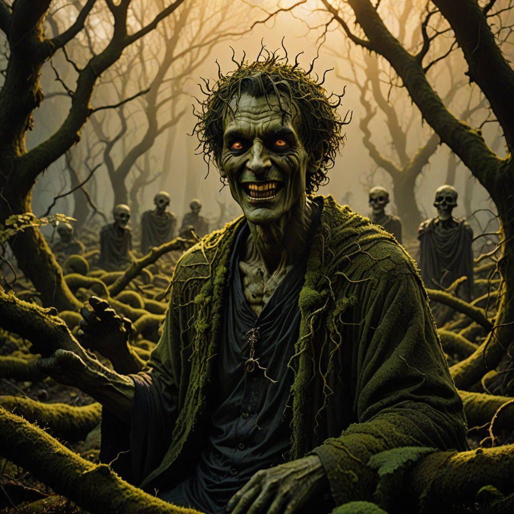 Dark Surrealism Masterpiece: Judge Holden Defies the Univers...