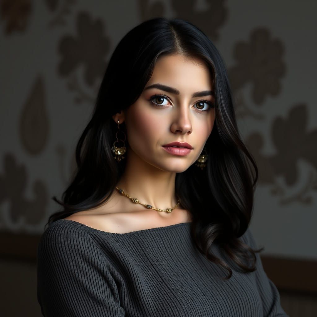 Femmenomenal Female Portrait in Vibrant Artistic Color