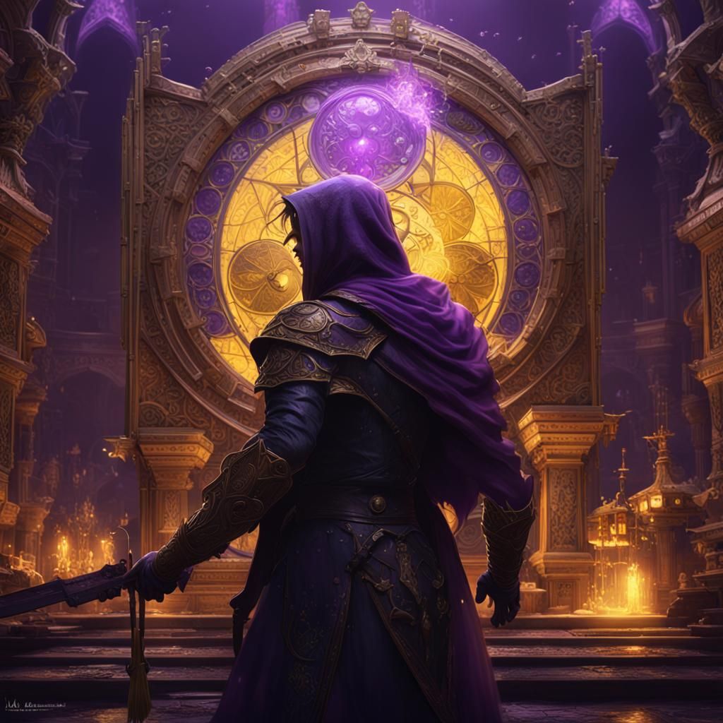 Dark Fantasy Ace: Hyperdetailed Artstation Masterpiece