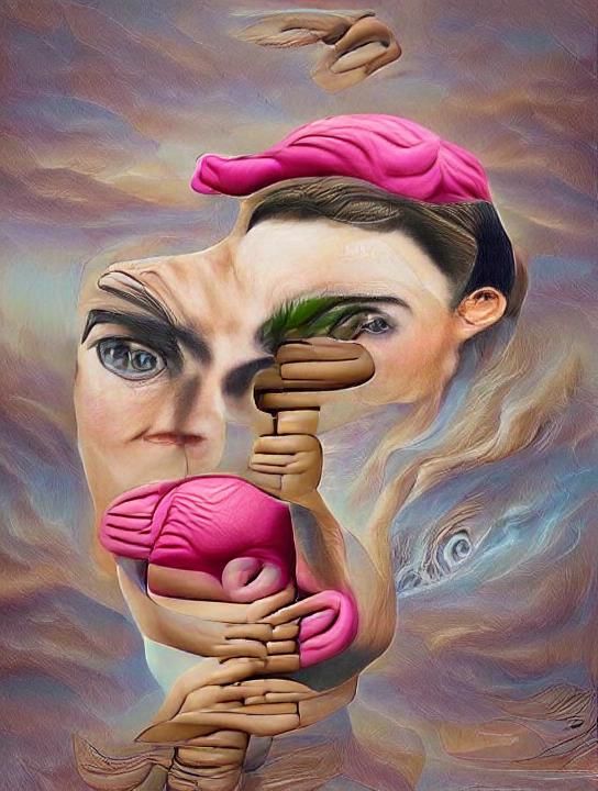 Surreal Feminist Confrontation with Facts and Logic