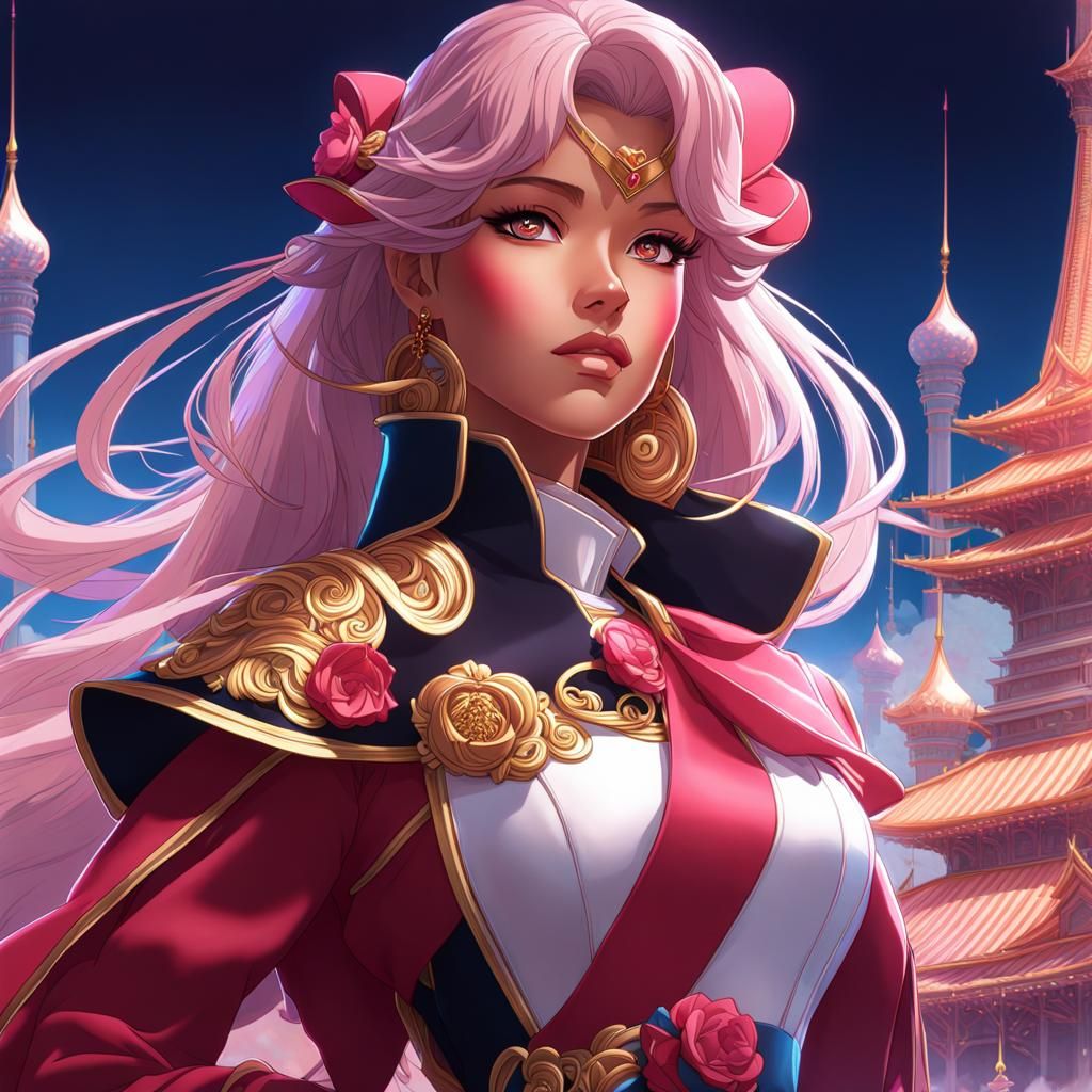 Utena Tenjou Cosplay in Sky Castle Arena