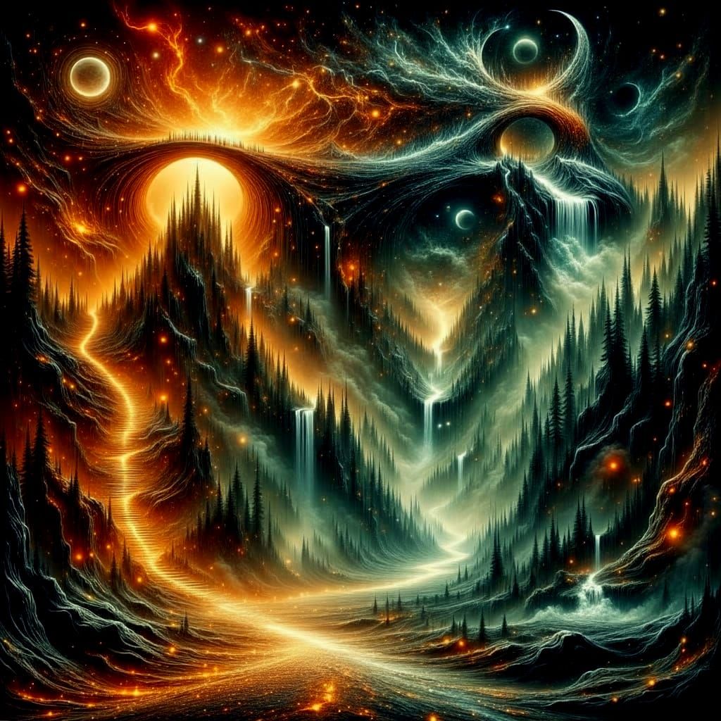 Bifurcated, the roads are...