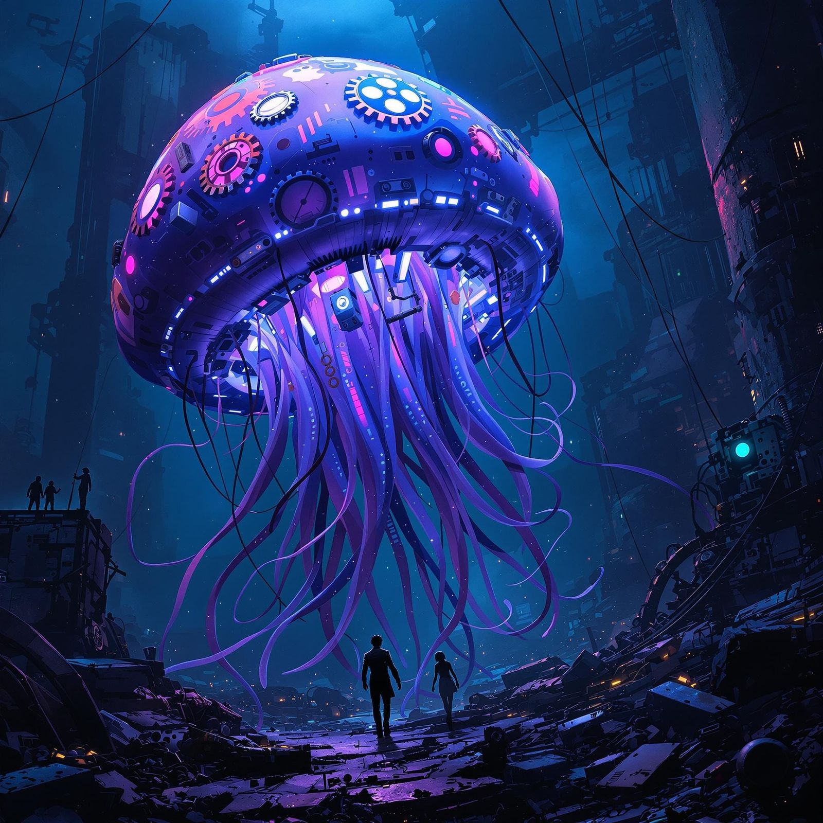 Stygiomedusa gigantea Mechinca