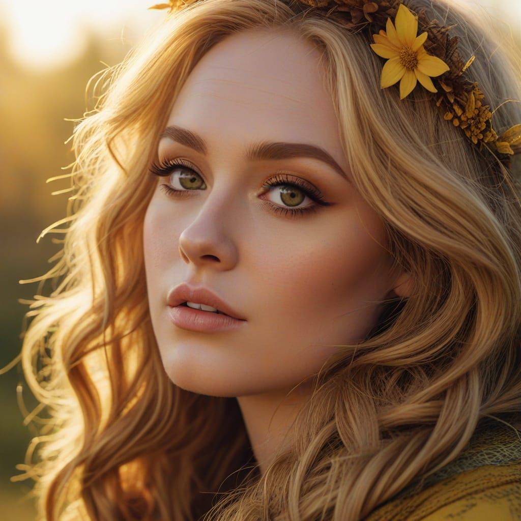 Adele, Daughter of Winnie the Pooh, in Whimsical Fantasy