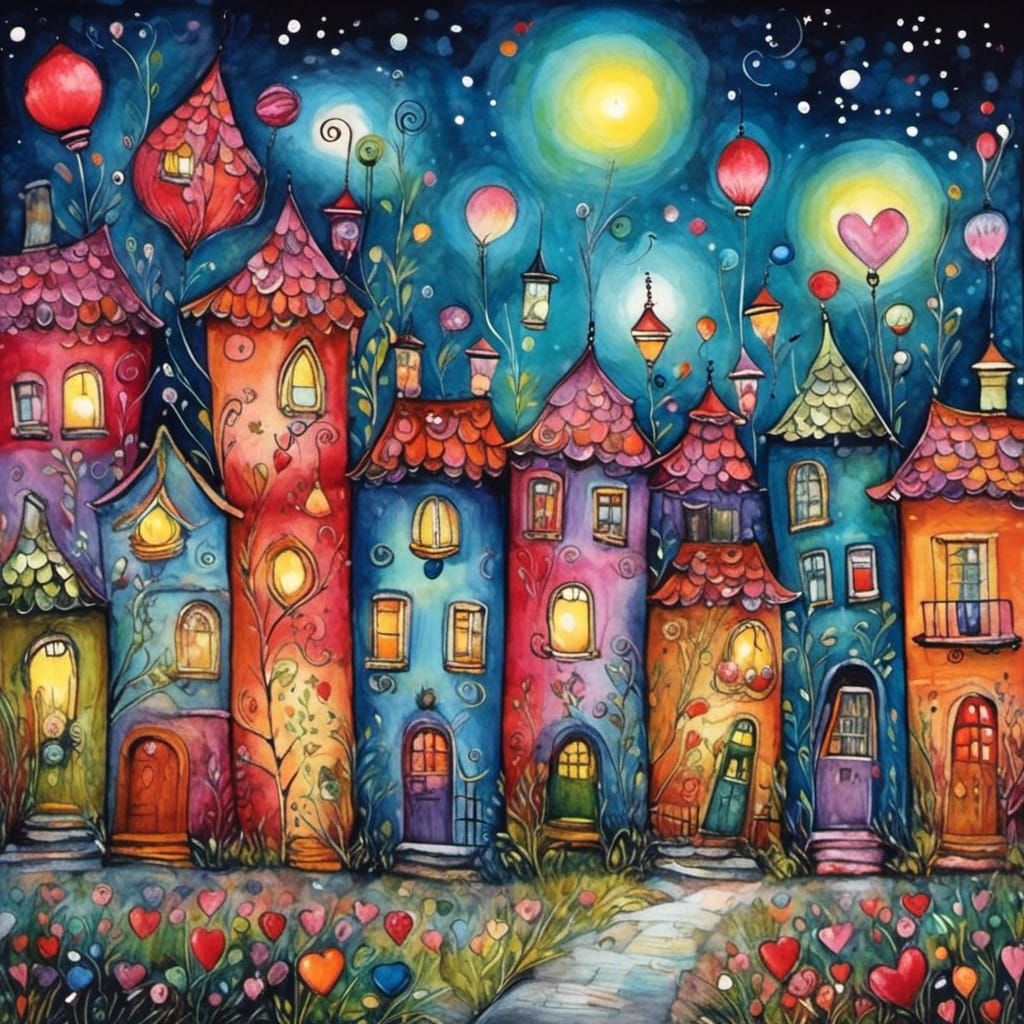 night city landscape