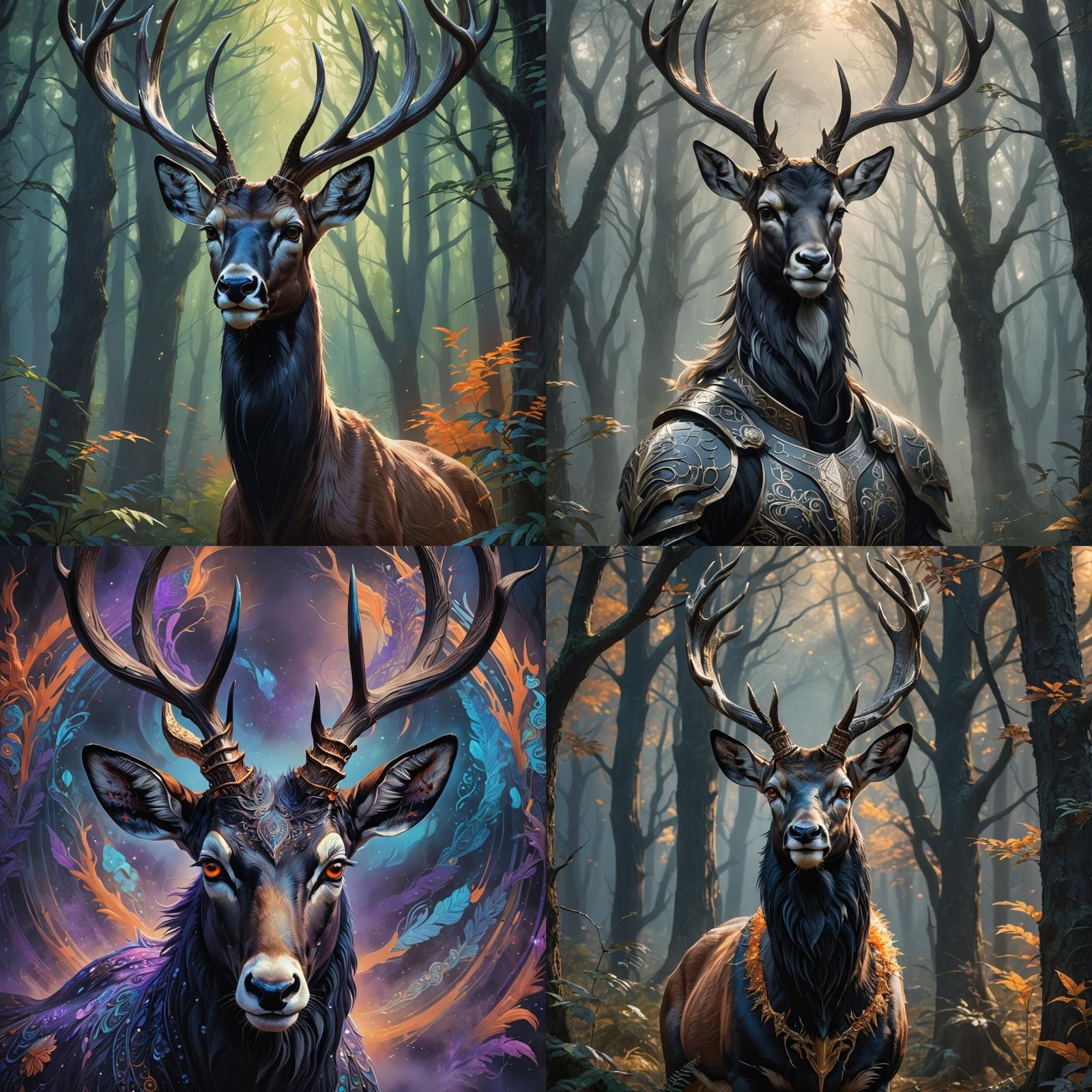 Hyperdetailed Blackbuck Portrait in Unreal Engine 5