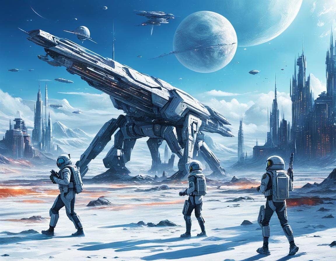 Utopian Vision of a Happy Sci-Fi Future