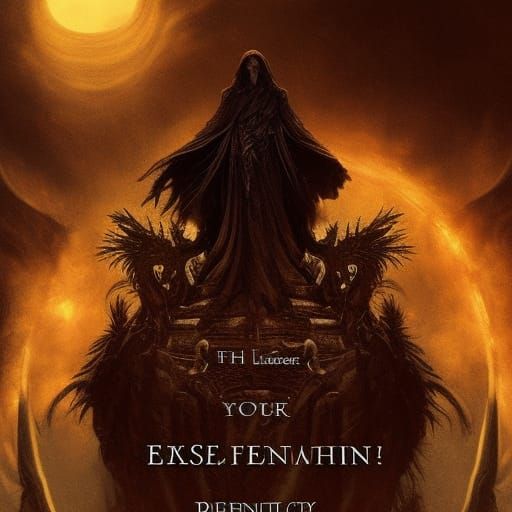 Phoenix Rising: Dark Fantasy Concept Art in 8K