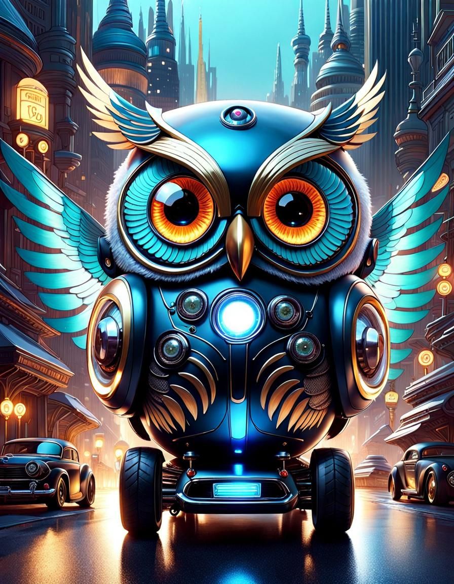 Robotic Owl Messenger Service