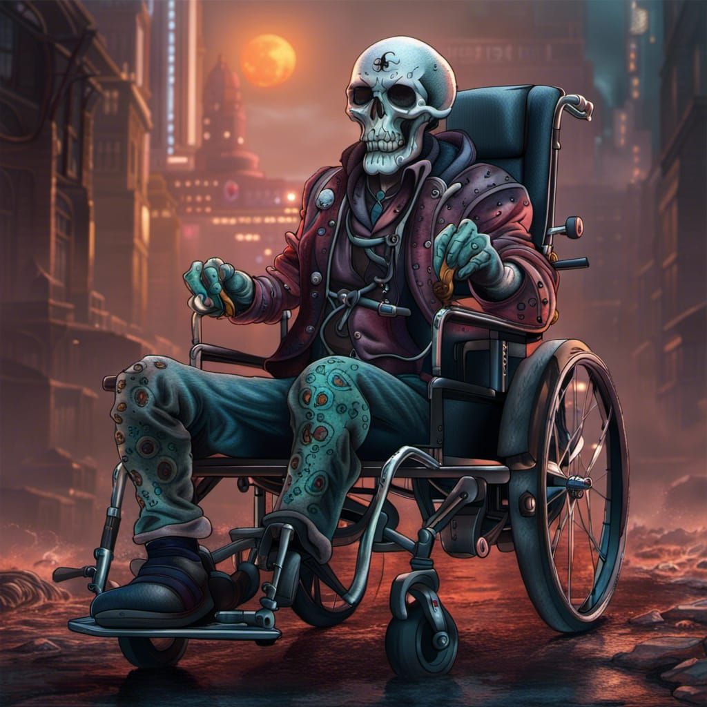 Ghost Driver Tattoo Design in Detailed Matte Painting