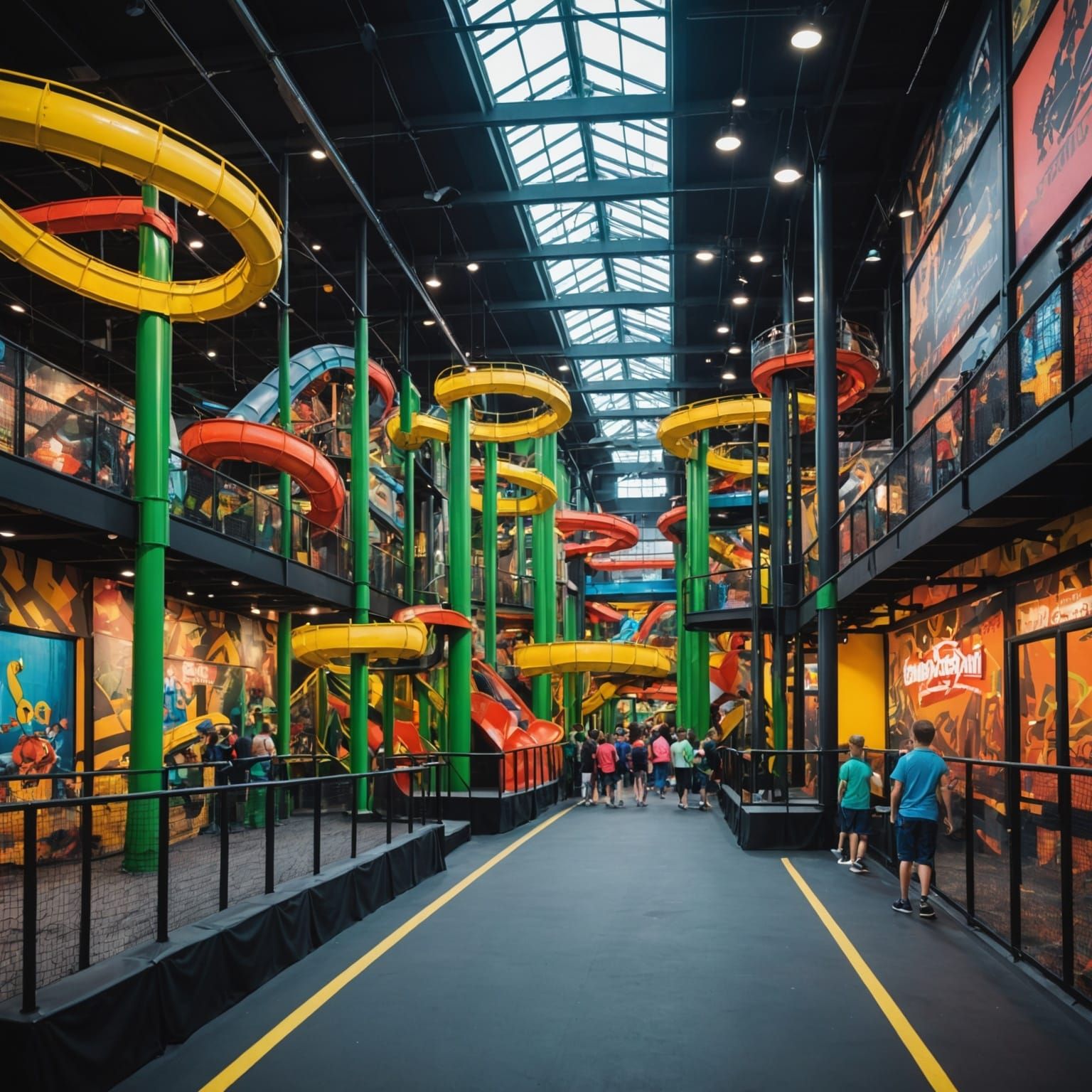 Extreme Indoor Theme Park for Tweens