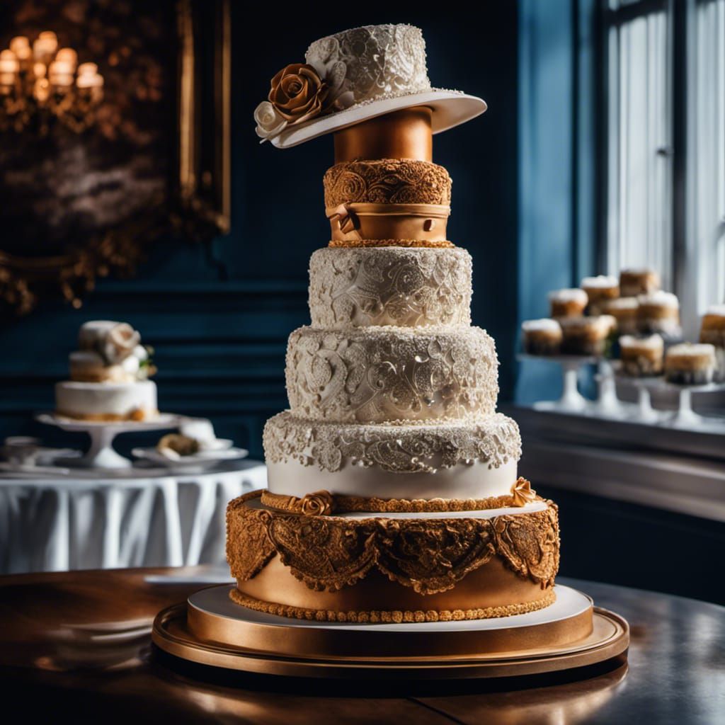 The Milliners Wedding Cake