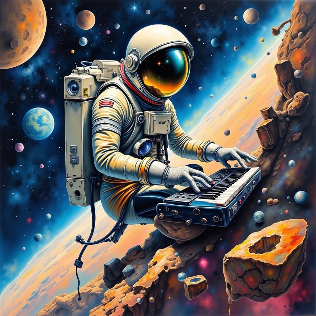 Astronaut Pianist