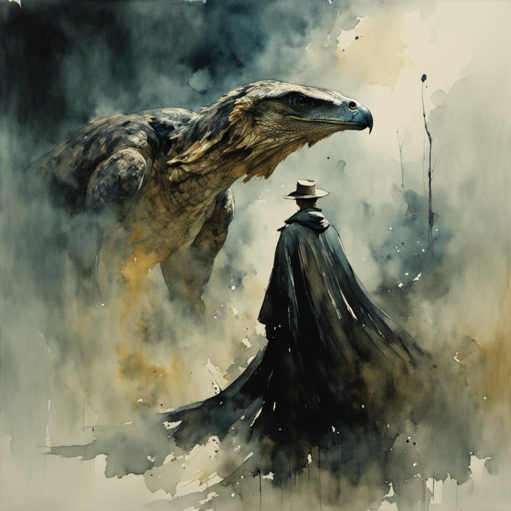 Dramatic Cinematic Film Still with Film Grain