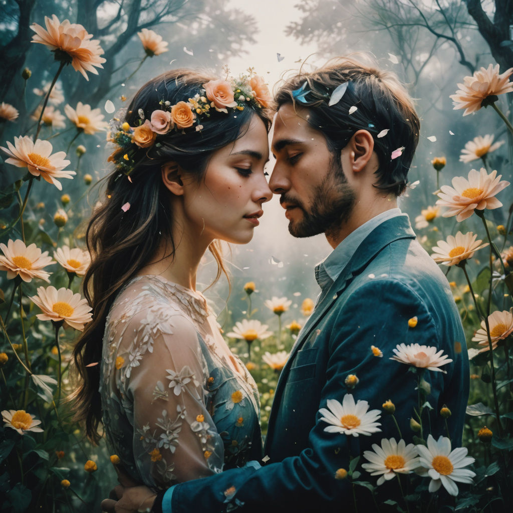 Ethereal Self Love in Whimsical Floral Bloom