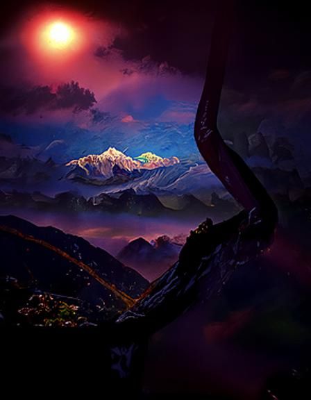 Extreme sunset