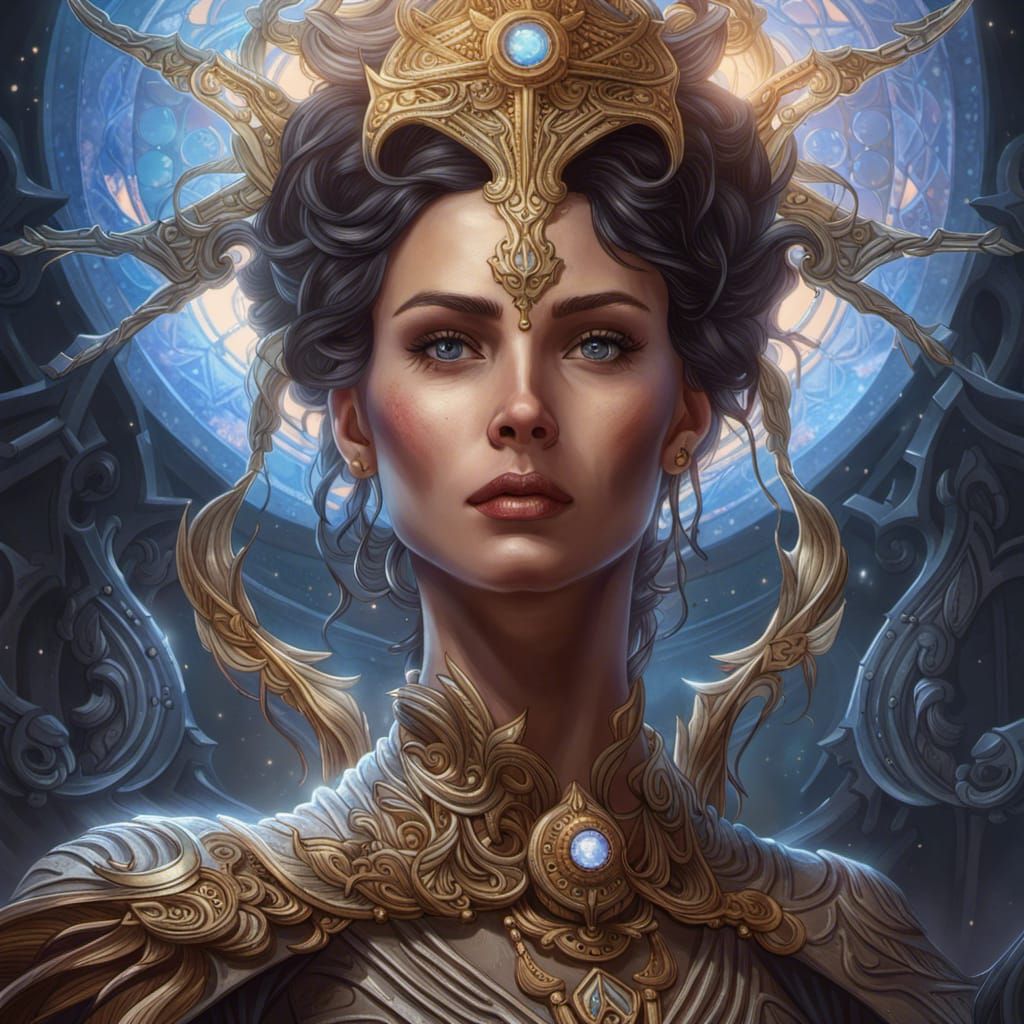 Magical Truthwatcher Lady of the Cosmere in 8k