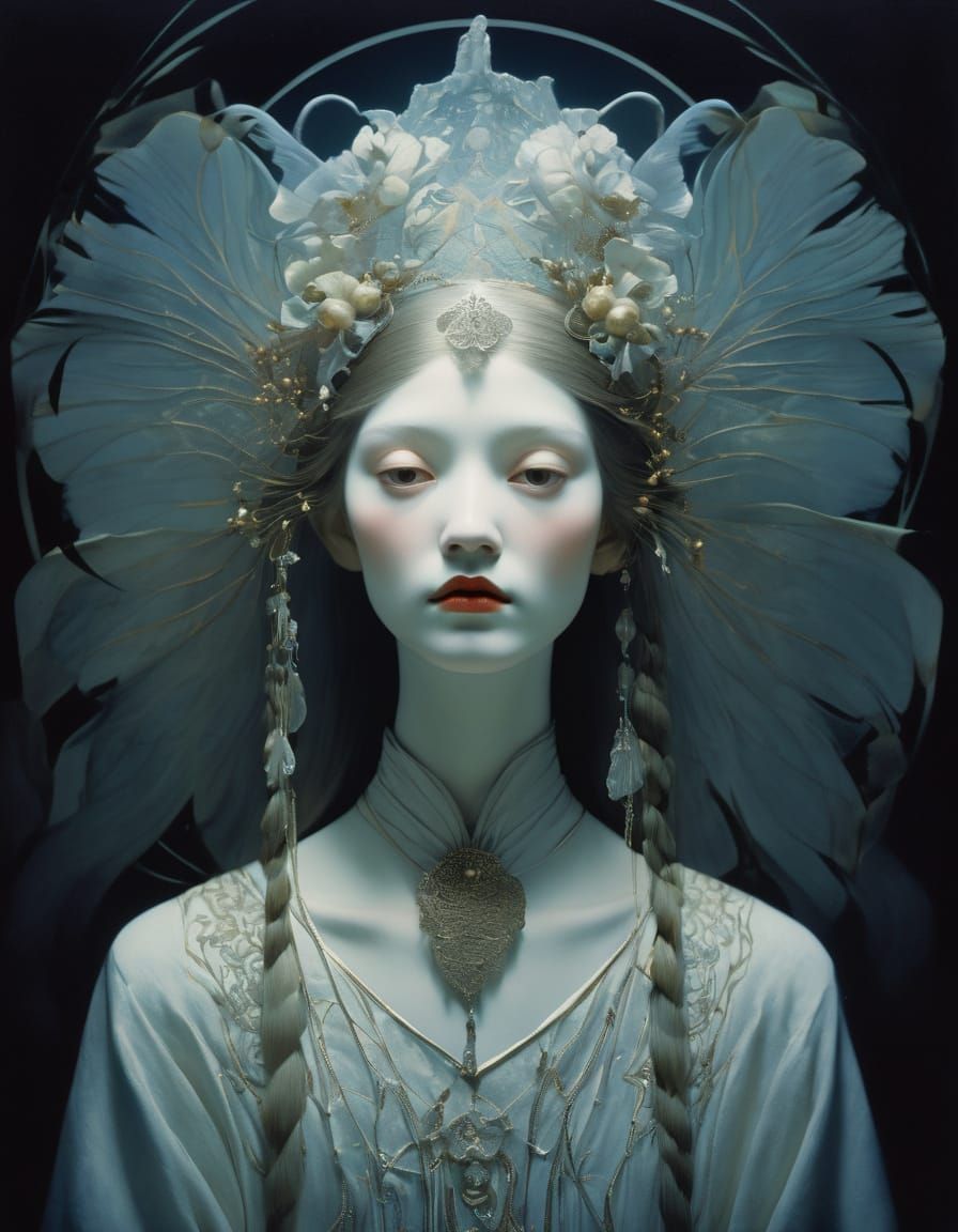 Whimsical Woodland Scene in Watercolor Style