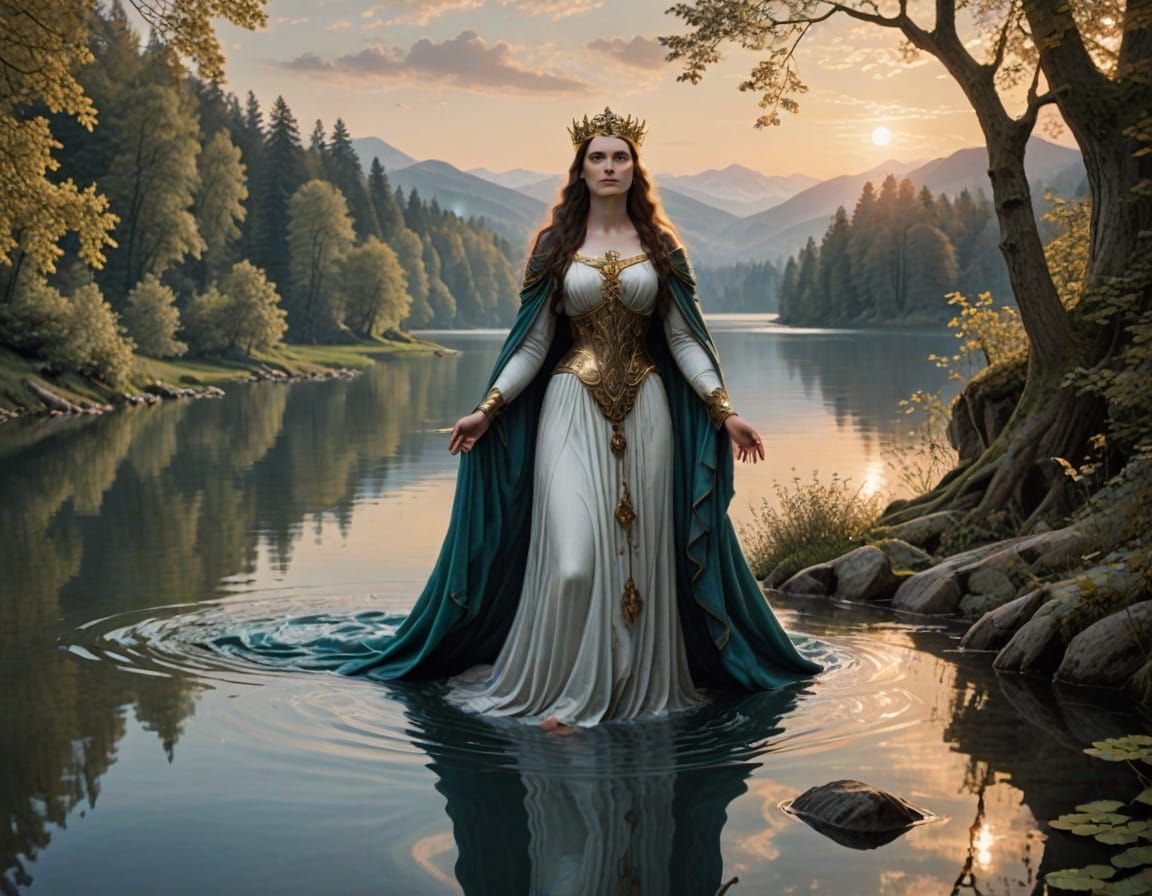 Mysterious Nimue, Enchantress of the Lake