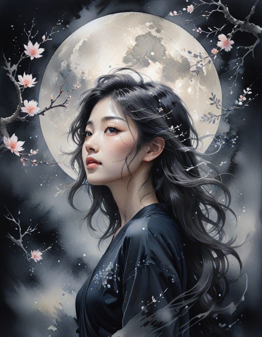 Chang'e, Goddess of the Moon