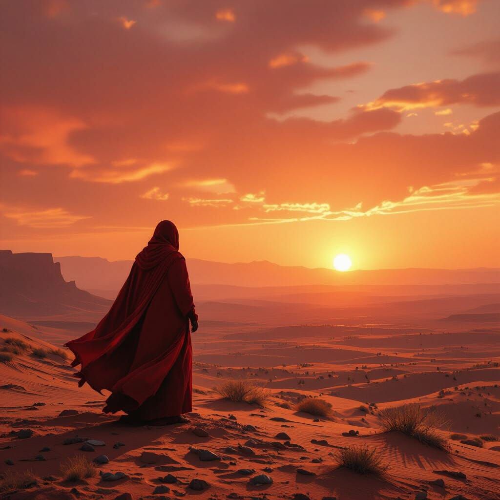 Crimson Desert: A Cinematic Vision of Solitude