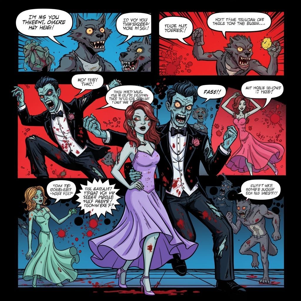 Monsters Crash Prom Night: Zombies & Werewolves Unleashed