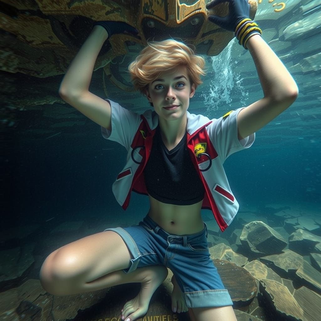 Electric Blue Explosion in Dark Velvety Background