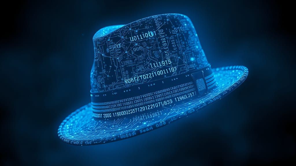 Mysterious Fedora of Living Data and Light