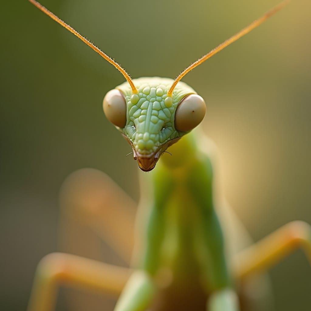 Insect Portrait in Soft Light