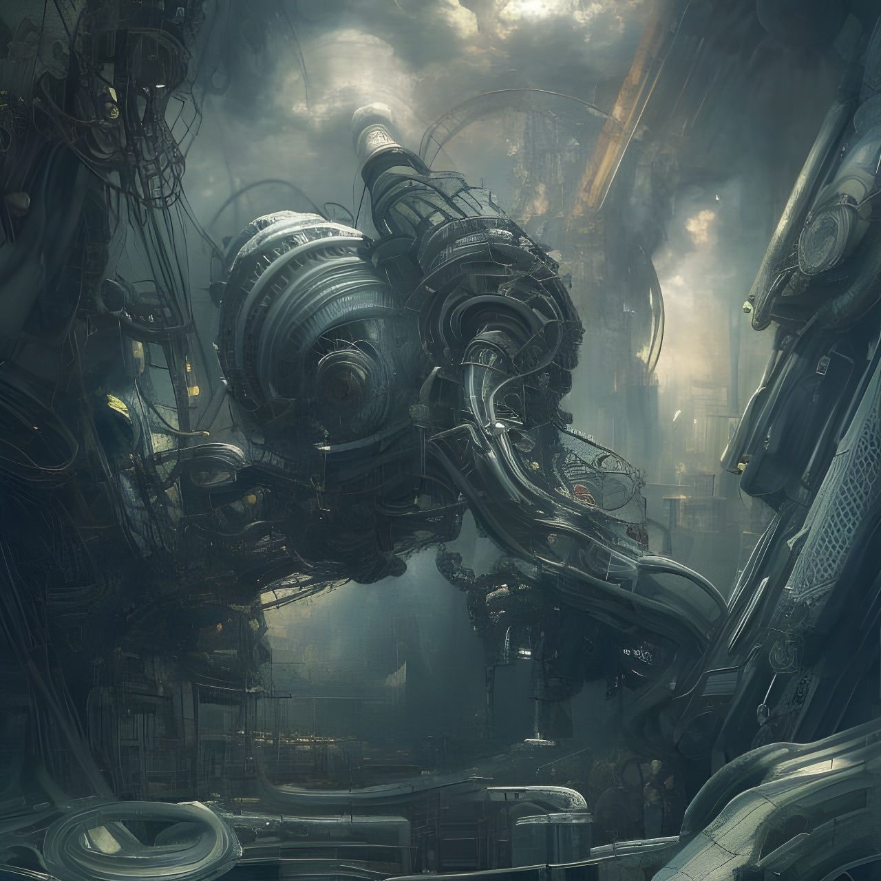 Epic Dystopia: Cinematic Masterpiece in 8K