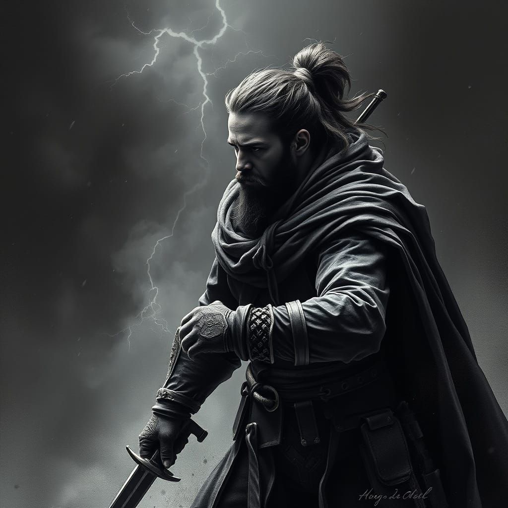 A Warrior's Final Stand in a Forgotten Corner