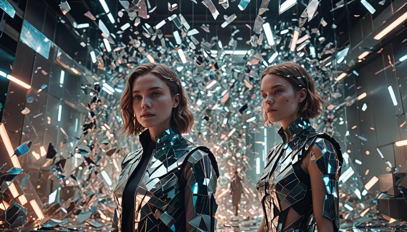 Sci-Fi Reflection: Shattered Mirror Reforming