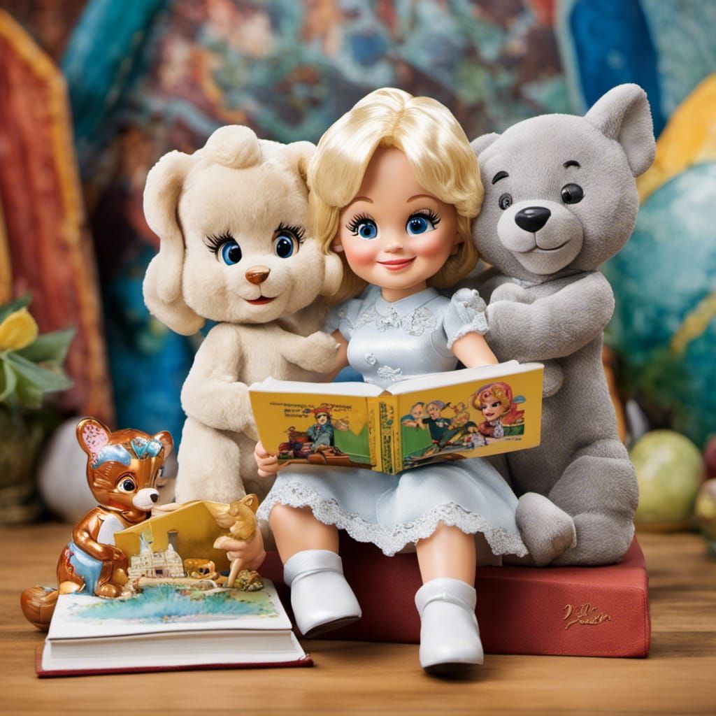 Chrome Trophy: Dolly Parton and Bear Cubs