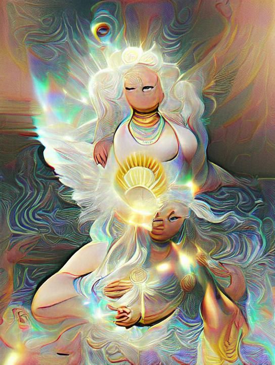 AI Image: Conceptual Divine Being