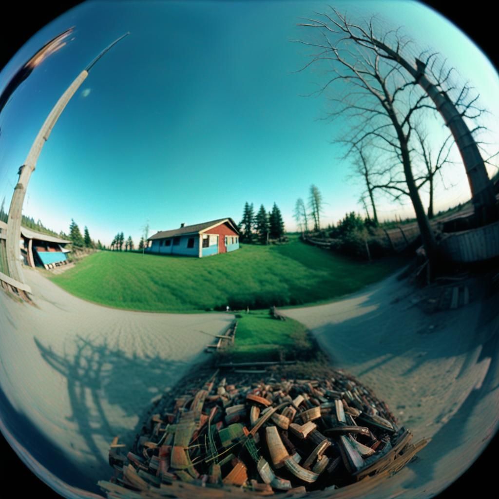 Surreal 80s VHS Footage of Ghostly Apparitions