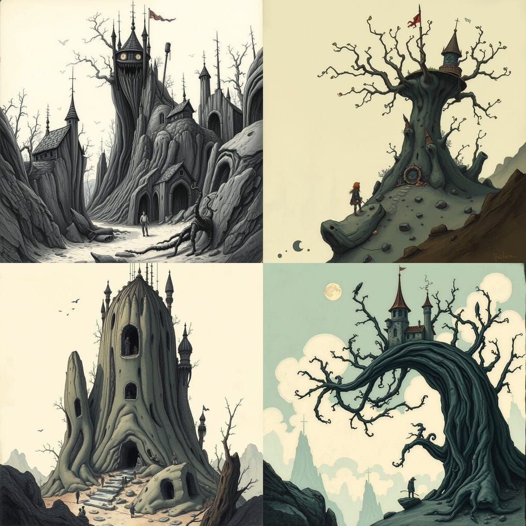 Surreal Cityscapes in a Hyper-Realistic Aesthetic