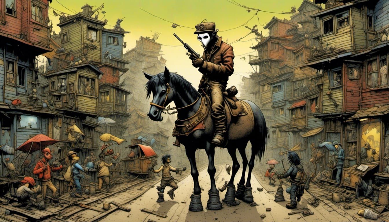 Ponies at the Track: An Epic Slum Masterpiece