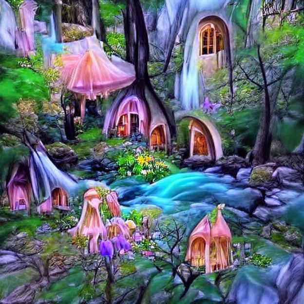 Enchanting Fairy Cottage in Utopia