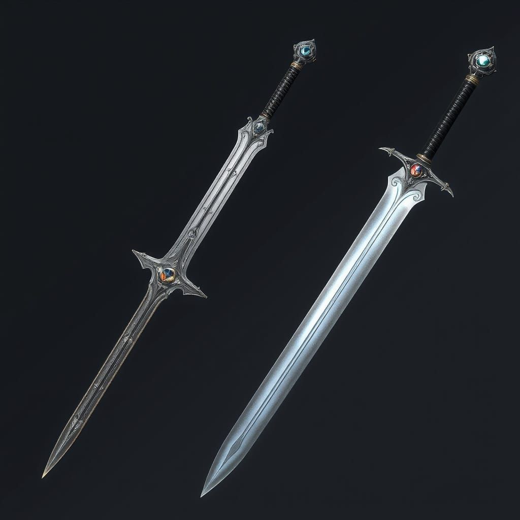 Surreal Ayleid Longsword Reveals Ancient Magic and Metallurg...