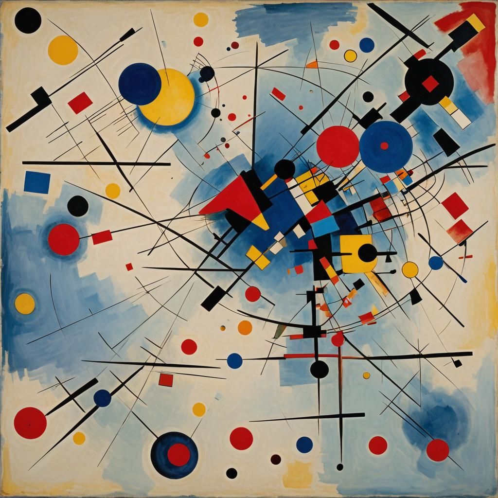 Symphony of Shapes: Vibrant Color Orchestra