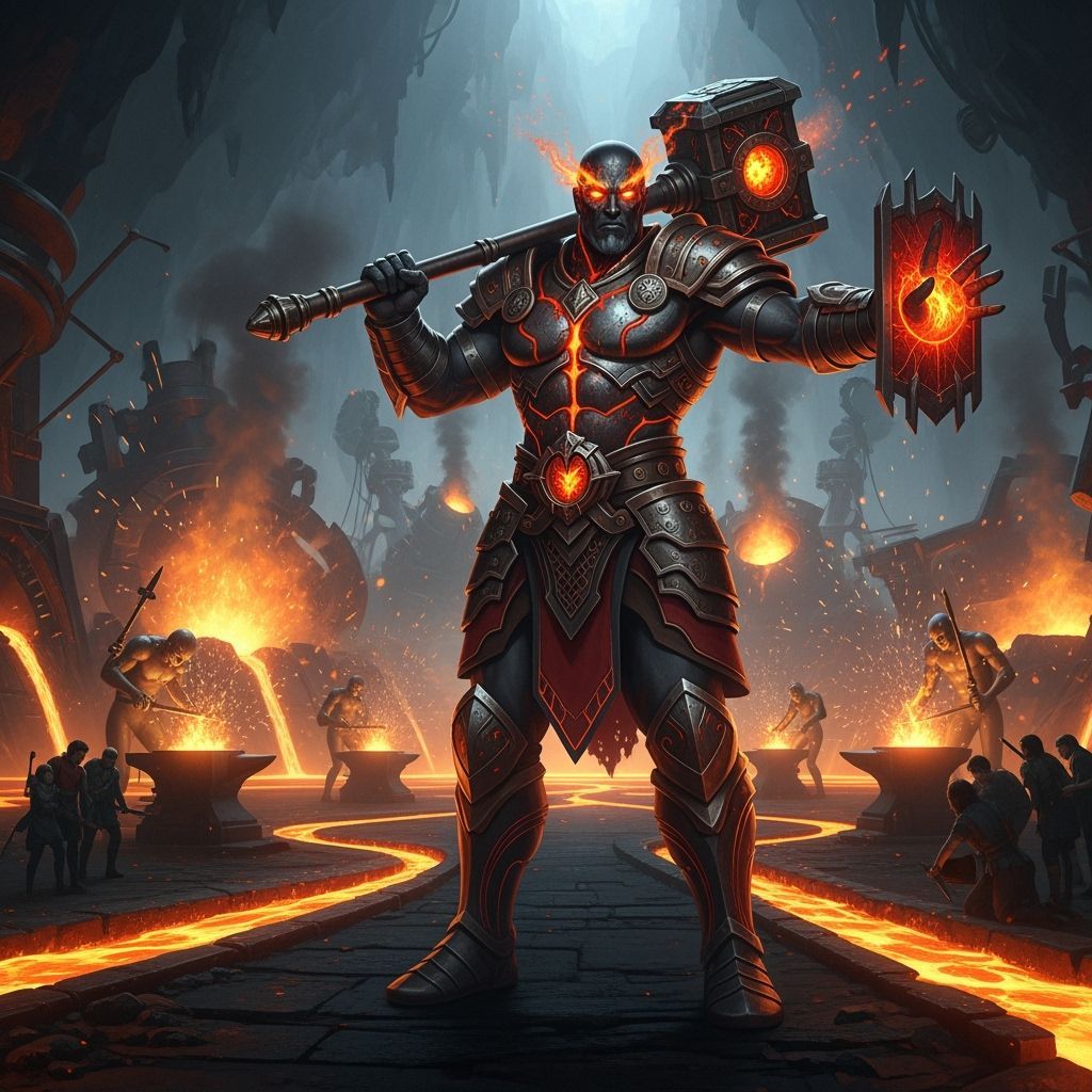 Hadúr-Ògún: God of Forge and Fire