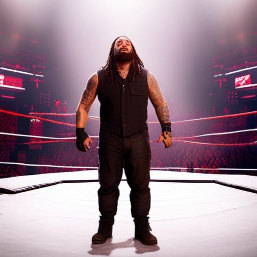 Bray Wyatt WWE: Detailed Matte Painting in 8K