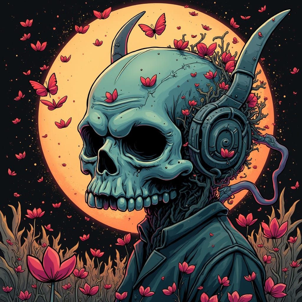 Dark Fantasy Art in a Grim and Gritty Style