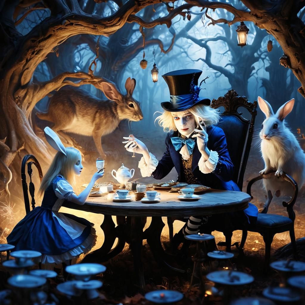 Alice's Dark Tea Party: A Gothic Fantasy