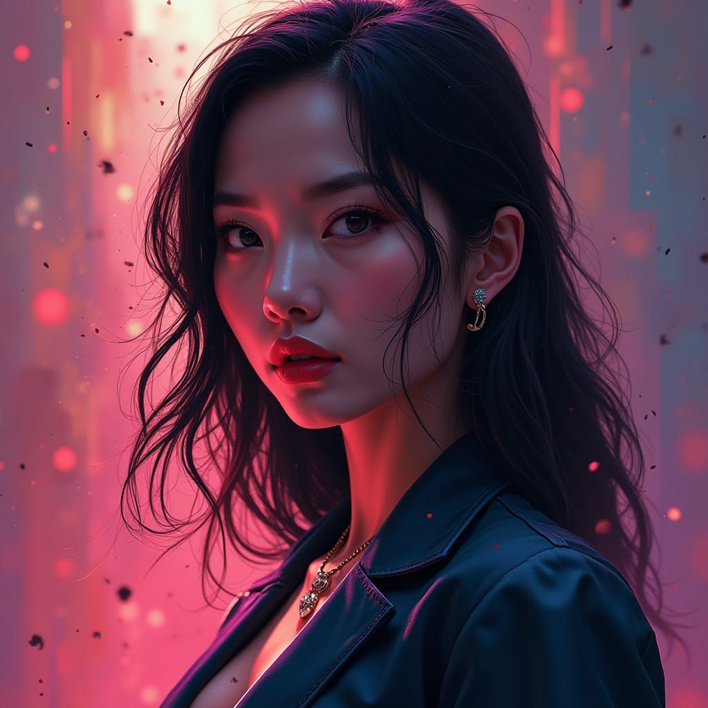 Lucy Liu's Academy for Dominance Education in Hyperrealistic...