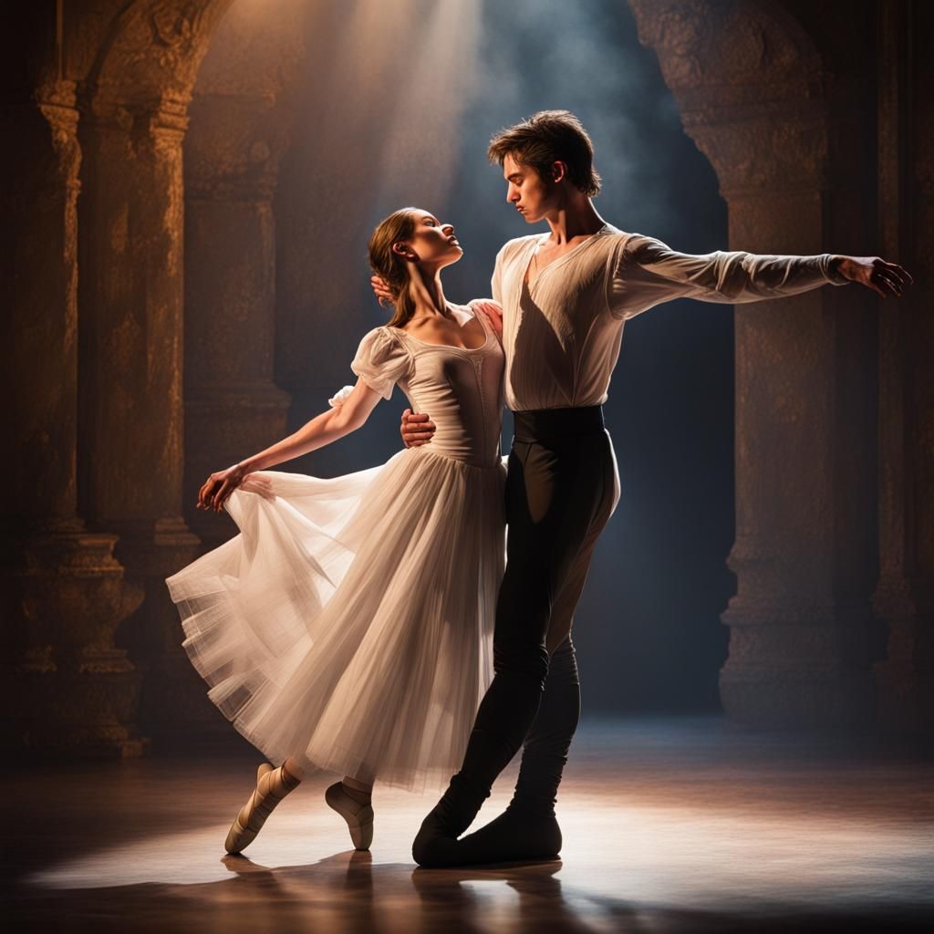 Romeo and Juliet Ballet Stage Performance