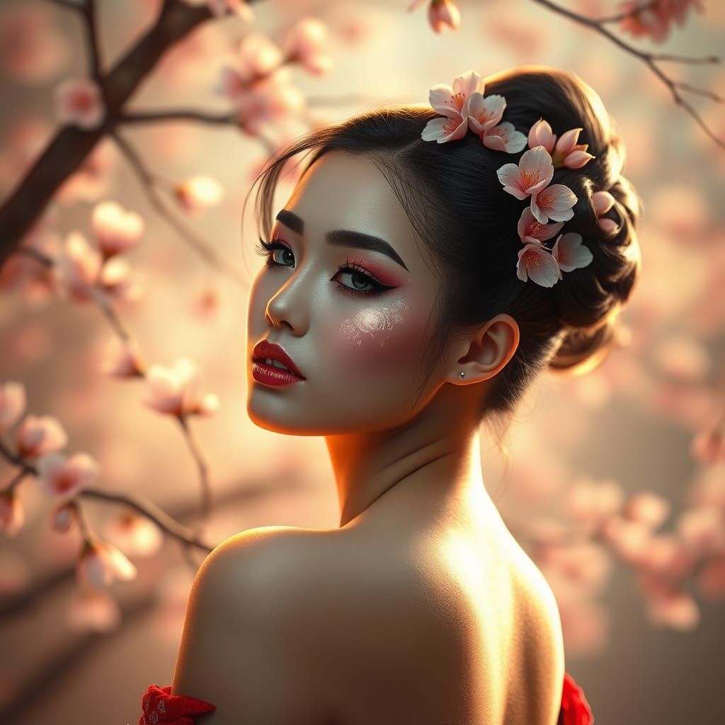 Ethereal Beauty in Soft Focus