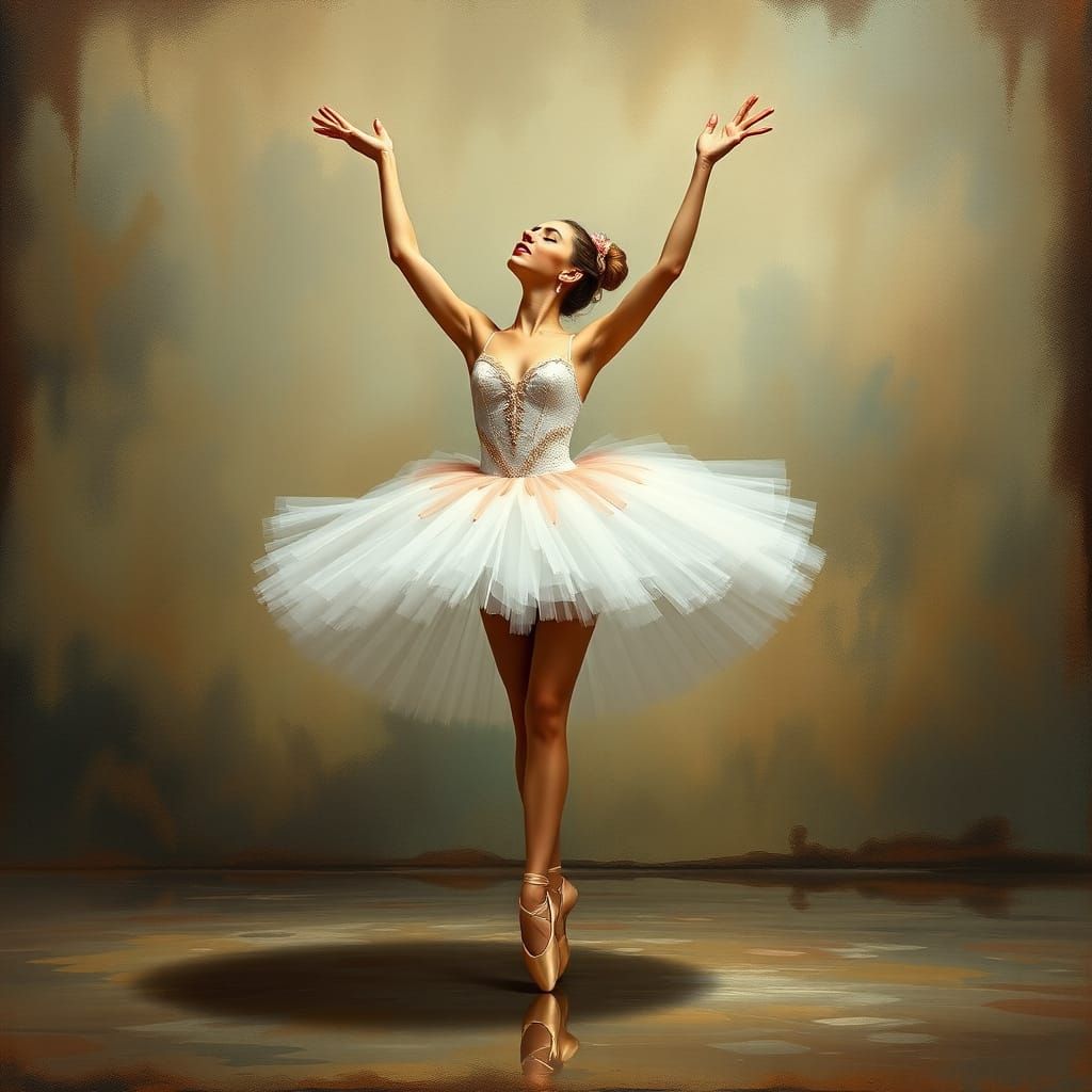Ballerina in a Coffee Shop