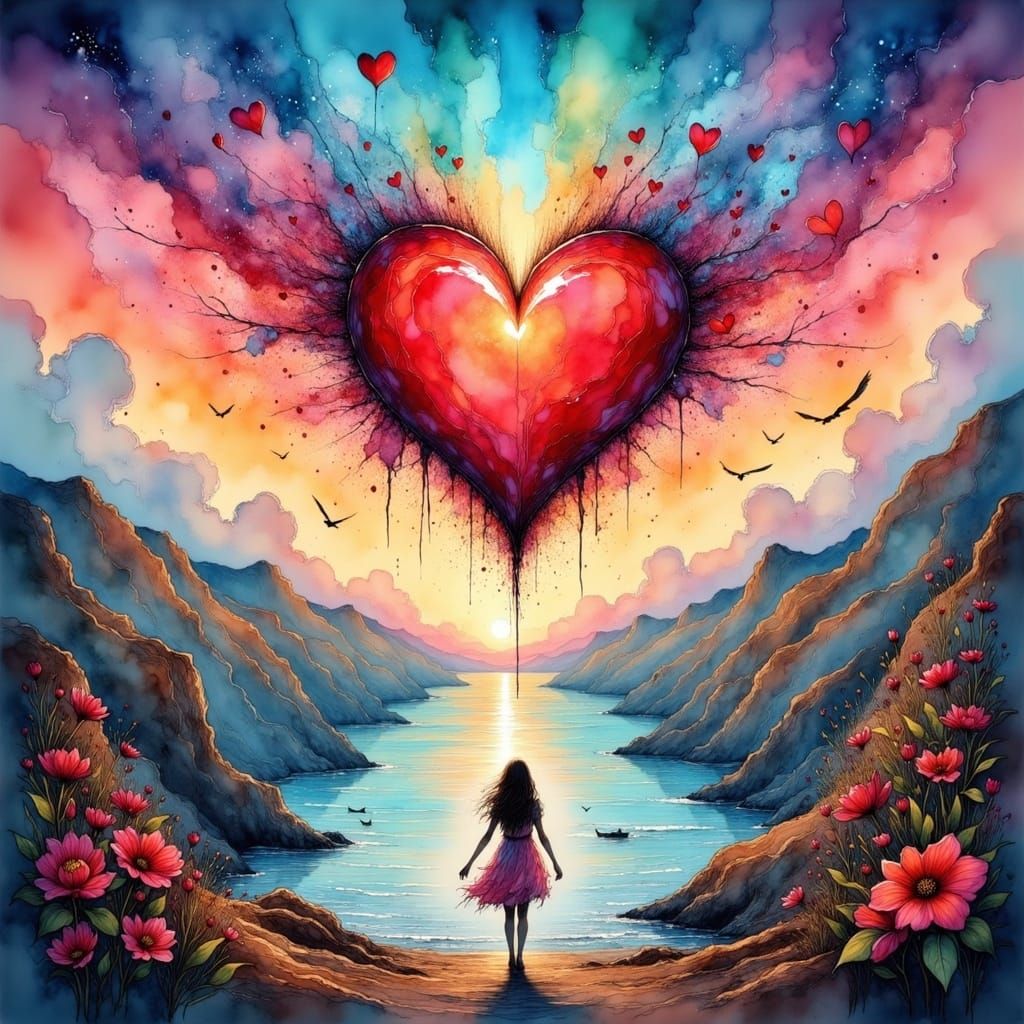 Daring Heart Soars Over Mountains in Vibrant Kate Bush-Inspi...