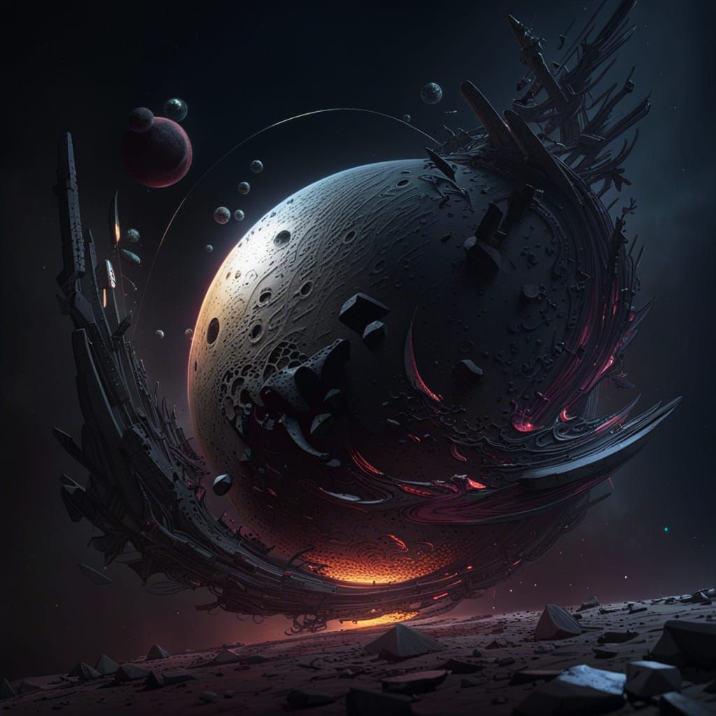 Dark Side of the Moon: Fantasy Concept Art